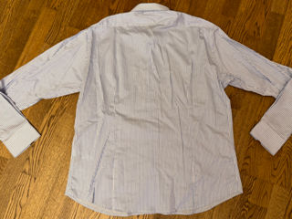 Roberto Cavalli Men Dress Shirt Size US45 EU55 Neck 18 NEW foto 4