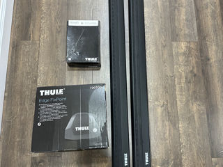 Thule WingBar Edge negre de typ nou >> Audi Q7 2015>>2024