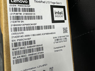 Lenovo ThinkPad L13 Yoga Gen 3 i5-1245U vPro 16gb Ram 512gb SSD Sigilat Original foto 3