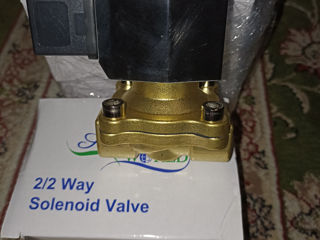 Электромагнитный клапан. Соленоид. Solenoid valve.