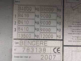 Semiremorca cereale Benalu basculabila foto 6