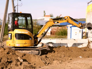 Mini excavator/ buldoexcavator, kamaz, camion, compactor, bobcat, oferim servicii de mecanizare foto 2