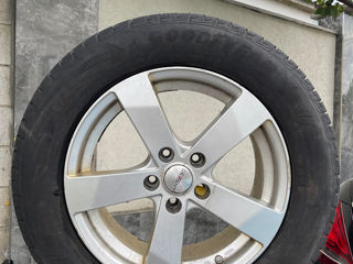 Jante cu anvelope 5x114.3 225/65r17 foto 1