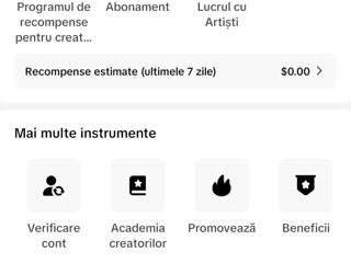 Vand cont de tiktok conectat la monetizare