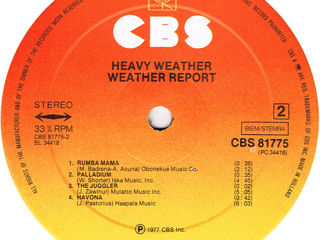 Weather Report – Heavy Weather Vinyl foto 4