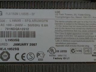 LG Flatron L1953S - SF foto 4