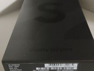 Новый! Samsung S22 Ultra 5G. Гарантия! Запечатан! foto 1