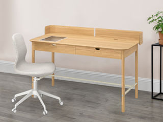 Set de mobilă pentru oficiu IKEA (Stejar/Bej/Alb) foto 1