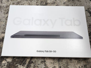 Samsung Tab S8+ 5G, (8/256Gb). LTE. Новый. Запечатан. Гарантия!