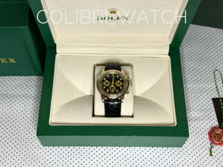 Rolex Daytona Black 585 Gold foto 3