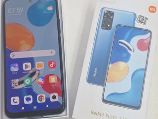 Redmi Note 11s  6 Ram 128Gb telefonul esti 10/10 husa incarcator totul e in complect.