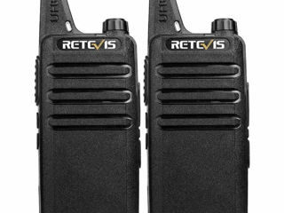 Рации 2шт Retevis RT622 - компактное решение для охраны, туристов, официантов, рыбаков и охотников