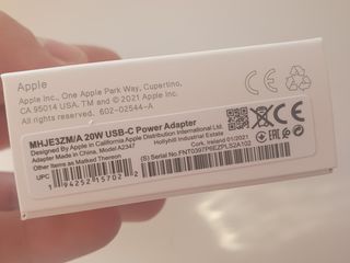 Apple USB-C 20W Adapter / Cable USB-C - Original foto 3