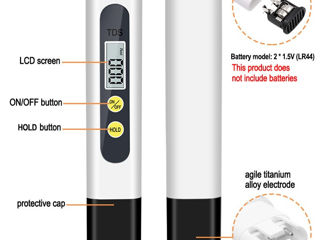 TDS metru 3 in 1 TDS метр,солемер foto 3