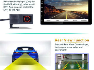 2-DIN Android 11 GPS,WIFI,3G.Camera cadou! Garanție foto 9
