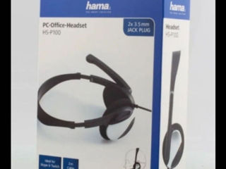 Căștile pentru computer Hama HS-P100, cu microfon
