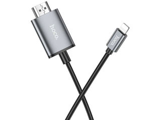 Cablu pe ecran HOCO UA27 HD iPhone la HDMI