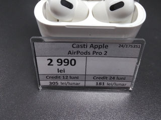Casti Apple AirPods Pro 2 pret 2990lei