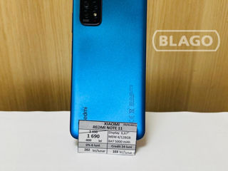 Xiaomi redmi note 11, 4/128gb, 1690 lei
