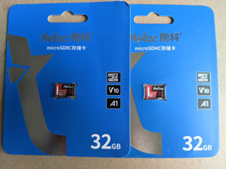 MicroSD Samsung EVO Plus 64 Gb. SanDisk Ultra 64 Gb, Netac Pro 32 Gb. Всё оригинал. foto 5