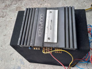 Subwoofer Sony + amplificator Kenwood foto 4