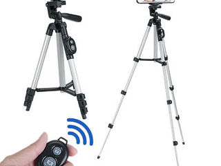 Stativ tripod camera suport telefon 35-180cm foto 5