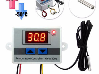 Цифровой контроллер температуры   220v и 12v foto 2