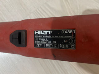 Pistol de bătut cuie HILTI DX351 foto 2