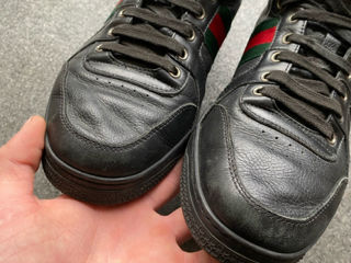 Gucci High Top Кросовки Оригинал foto 9