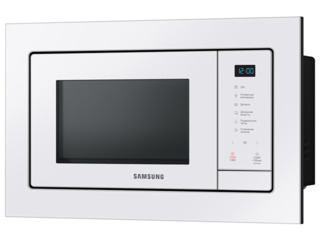 Микроволновая печь Samsung MS23A7118AW/ BW Встраиваемый/ 800 Вт/ Белый foto 2