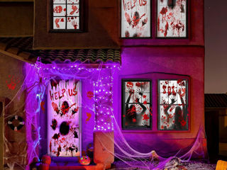 43 Decoratiuni de interior de Halloween Autocolante pentru ferestre