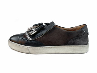 Santoni Tasseled Flats. Размер 38. Оригинал. В отличном состоянии. foto 7