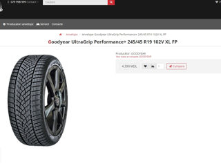 Cauciucuri 245/45R19 cu tot cu jante - set 4 bucăți 1590 euro foto 6