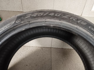 Pirelli r19 245/40 , 2шт , 2016г - 900л foto 2