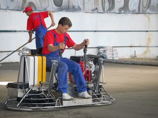 Pardoseli, podele industriale, elecopterizate din beton foto 1