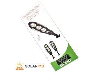 Lampă solară stradală 38 cm cu senzor de mișcare 3 LED COB foto 3