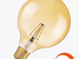 Becuri decorative, Edison, Vintage, osram, panlight, ledvance, becuri led, bec LED decorativ, becuri foto 7