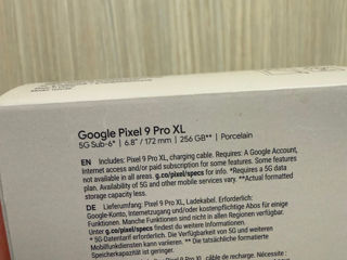 Google Pixel 9 Pro XL 256gb  Color Porcelain  Sigilat  Orginal  Garantie Google foto 3