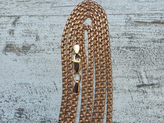 Aur lant bismarc proba 585 aur rusesc 10.80 grame lungimea 60 cm foto 0