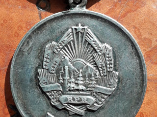 Medalie Securistă ( RPR ). Argint