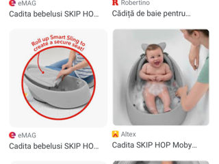 Cadita pentru nou-nascuti Skip Hop