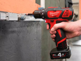 Masina de insurubat cu acumulator/дрель-шуруповерт milwaukee m12bdd-202c foto 10