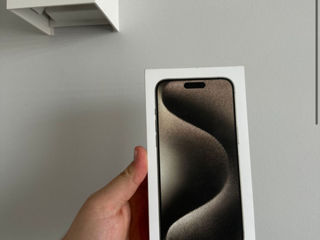 Vind iPhone 15 Pro Max 256Gb Natural Titanium / Sigilat / Garantie 1 An