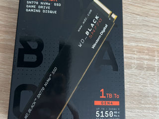 Western Digital Black Sn770 NVMe SSD Game Drive 1TB to Gen 4