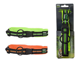 Zgarda Pentru Caini Dogs D35-45Cmx3Cm Cu Neon, Max30Kg, 2Culori foto 1