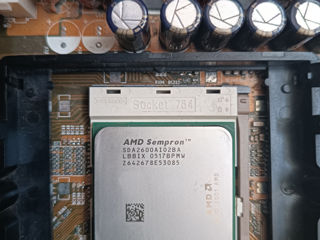 Материнка (WINFAST) + процессор (AMD SEMPRON) foto 2