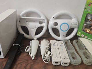 Nintendo Wii RVL-001 White – Set complet cu jocuri și accesorii
 foto 2
