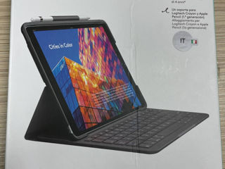 Logitech Slim Folio Case with Wireless Keyboard Apple iPad Air 3 (2019) foto 0