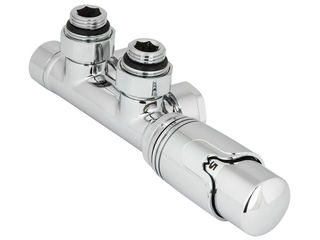 Set Robinet P/U Radiatoare 1/2  Pha-036 Crom (Dublu) foto 1