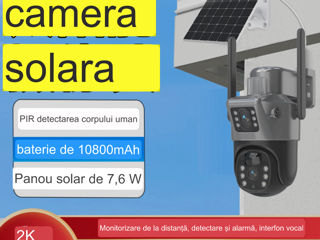 Camere de supraveghere cu panou solar foto 4